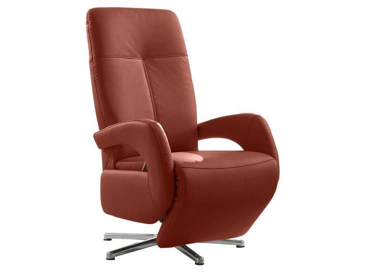 Fernsehsessel CERGY M2-V5 Lederbezug merlot