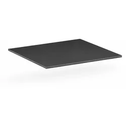 Tischplatte 1000 x 1000 x 18 mm, Graphit