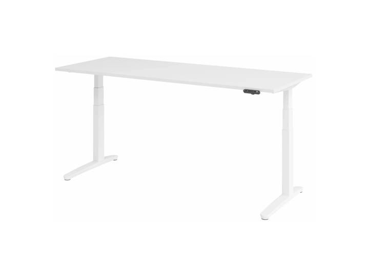 XBHM 20 WW Schreibtisch elektrisch höhenverstellbar Weiß