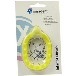 Miradent Kinder Lernzahnbürst Infant-O-Brush gelb 1 St