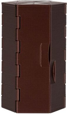 Reeds 'n Stuff Hexagon Bassoon Reed Case BZ Bronze
