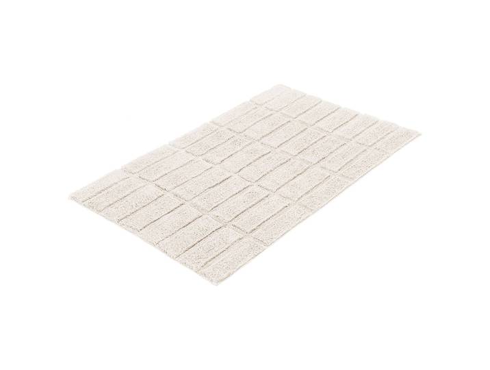 Tapis de bain Tiles 70 x 120cm Beige/Beige