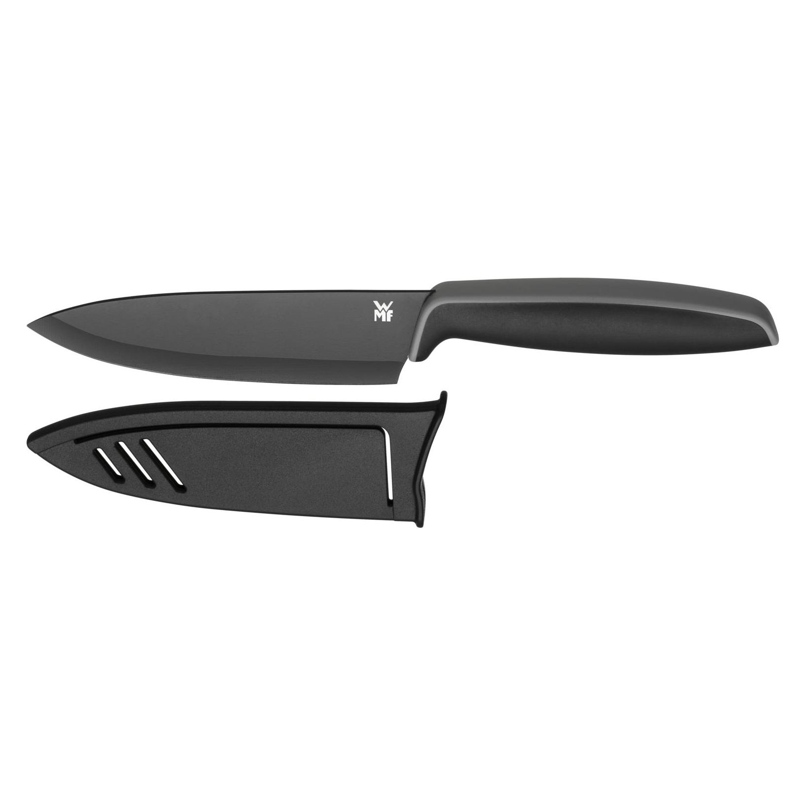 WMF Messerset 2tlg Messer mit Schutzhülle Touch Spezialklingenstahl beschichtet (9 cm, 2x) (1879086100)