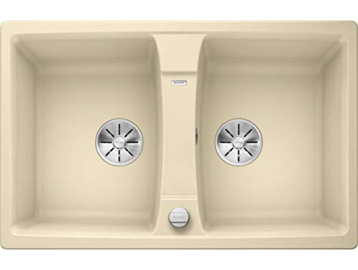 BLANCO 524956 Lexa 8 Küchenspüle, Champagner, 80 cm Unterschrank