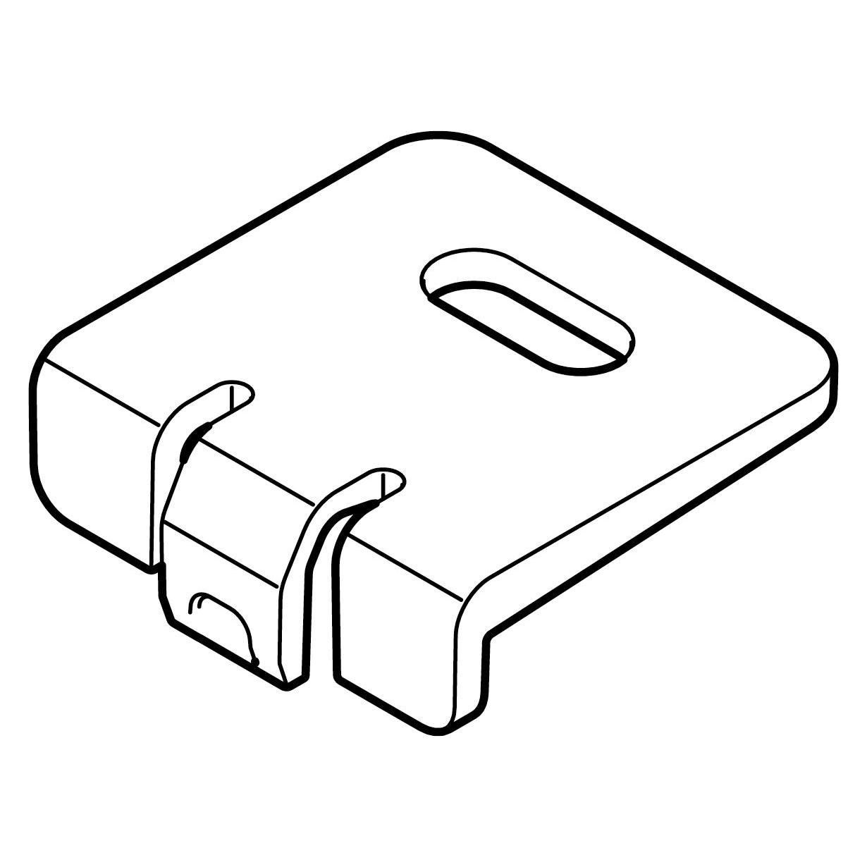 Hettich Frontstabilisator AvanTech YOU, einzeln (100 Stk.) (925764102)