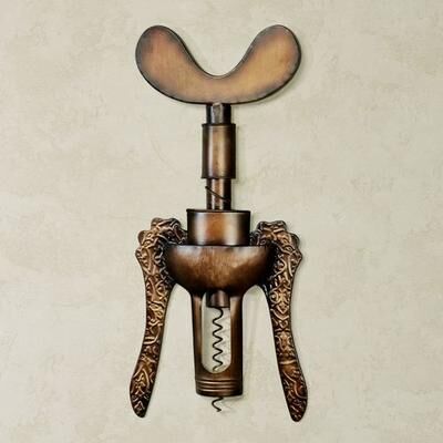 Touch of Class Antique Corkscrew Wall Art Burnished Gold , Burnished Gold