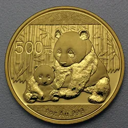 Goldmünze 1oz "Panda" 2012 (China)