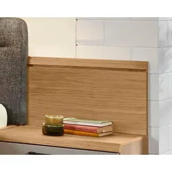 C.DISSELKAMP Nachttisch-Paneel Comfort-V Holzoptik Braun Wildeiche