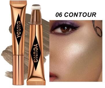 Uplifted Finds Young Vision Air Cushion Powder Blusher High Gloss Stick 6 Shades 8111 06
