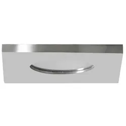 Brumberg Einbaudownlight STEAM für MR16 LED Module, V4A, IP54, Quadratisch, max. 14W, ohne BG, Edelstahl BRUM-37006420