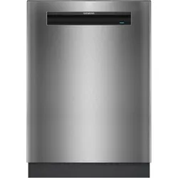 Siemens iQ500 SN15ES06CS, Geschirrspüler Einbau, Silber