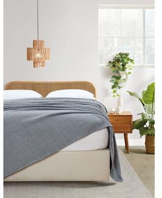 Melange Home Everyday Blanket Yarn Dyed Herringbone Cotton Blanket