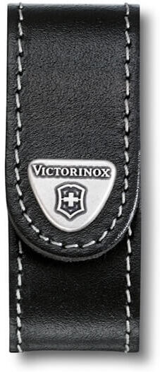 Victorinox Black 7.3cm Leather Belt Pouch