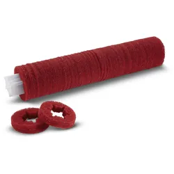 Kärcher Walzenpad auf Hülse, Mittel, Rot, 530 mm
