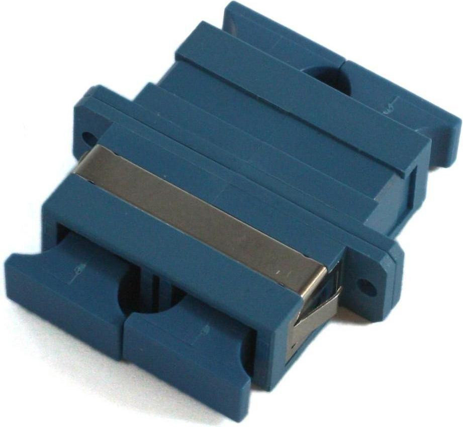 MicroConnect FISCSCSM SC blauwe enkelvoudige kunststof connector, 5 gram