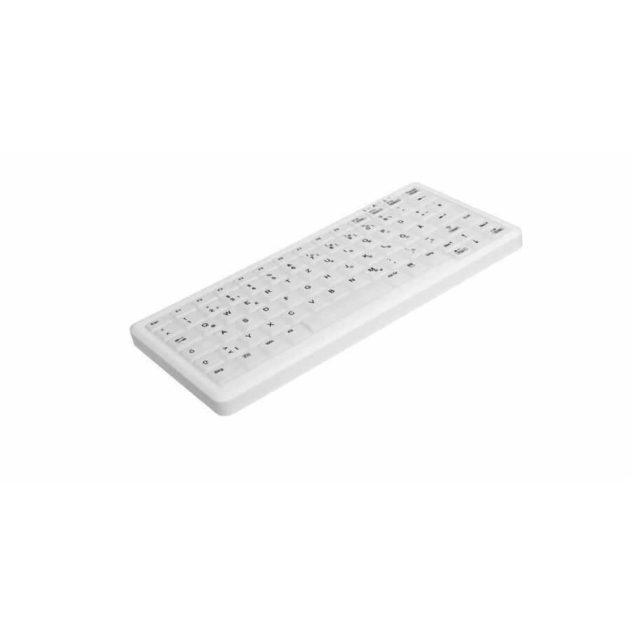 Contour Design Active Key AK-C4110, Kabelgebunden, USB, QWERTY, Weiß