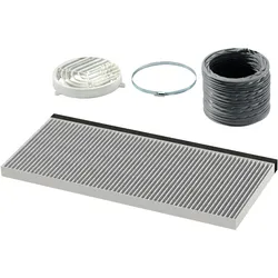 Neff Z51ITI2X4 Starterset für Umluftbetrieb für Flachschirmhauben, Dunstabzugshaube Zubehör, Weiss, Grau