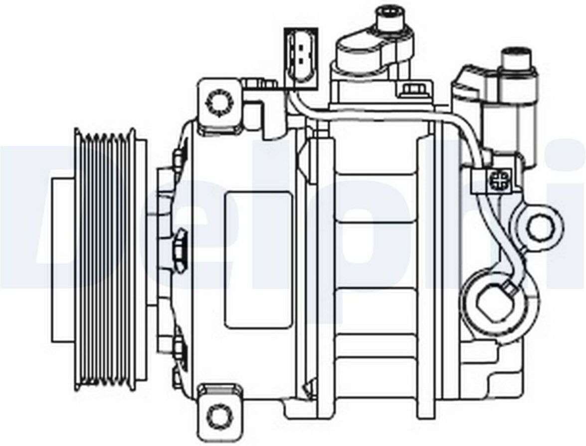Klimakompressor DELPHI CS20546
