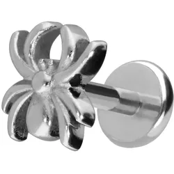 Titan Labret mit Push Fit SPINNE