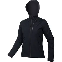 Damen Hummvee Wasserdichte Kapuzenjacke,Schwarz,L