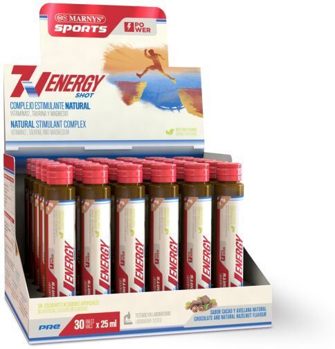 Marnys 7 V Energy Shots 30 vials x 25 ml