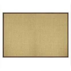 Karat Sisal-Teppich Amazonas   Natur   Bordüre: Sahara / Cappuchino