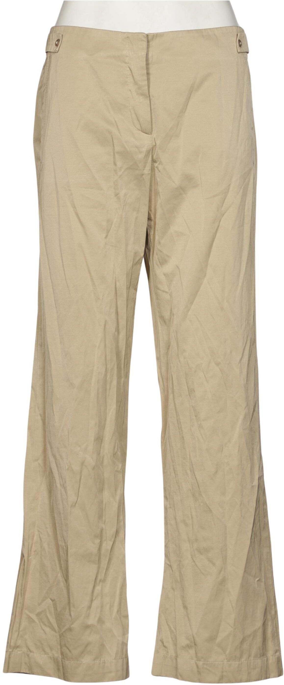 Cain Damen Stoffhose, Beige, Gr. EU 40 (Marc Cain N4), Baumwolle - Second Hand