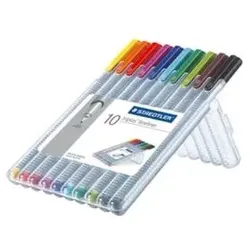 Staedtler triplus 334 Fineliner Multi 10 Stück(e)