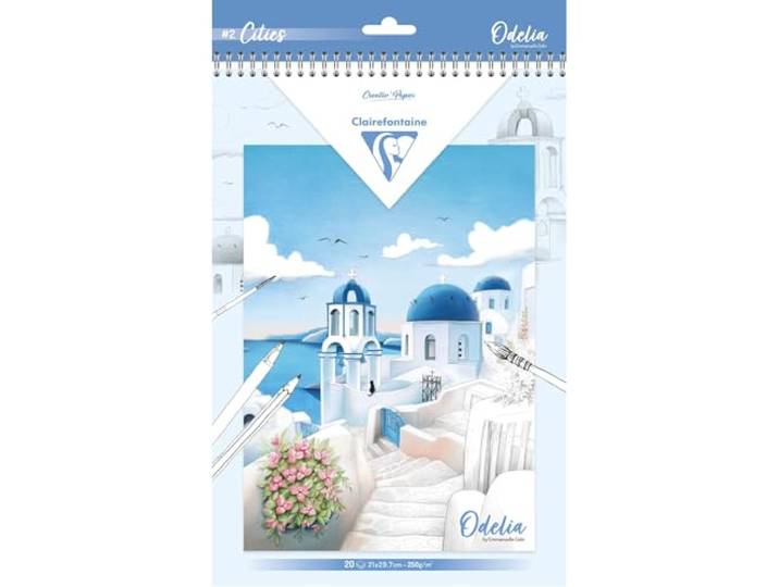 Clairefontaine 95742C - Kleurblok voor Volwassenen Creativiteit