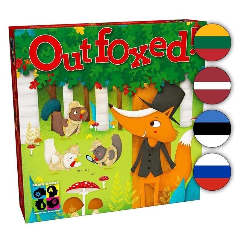 Brain Games Board Game Outfoxed Brg Outfox (BRG#OUTFOX)