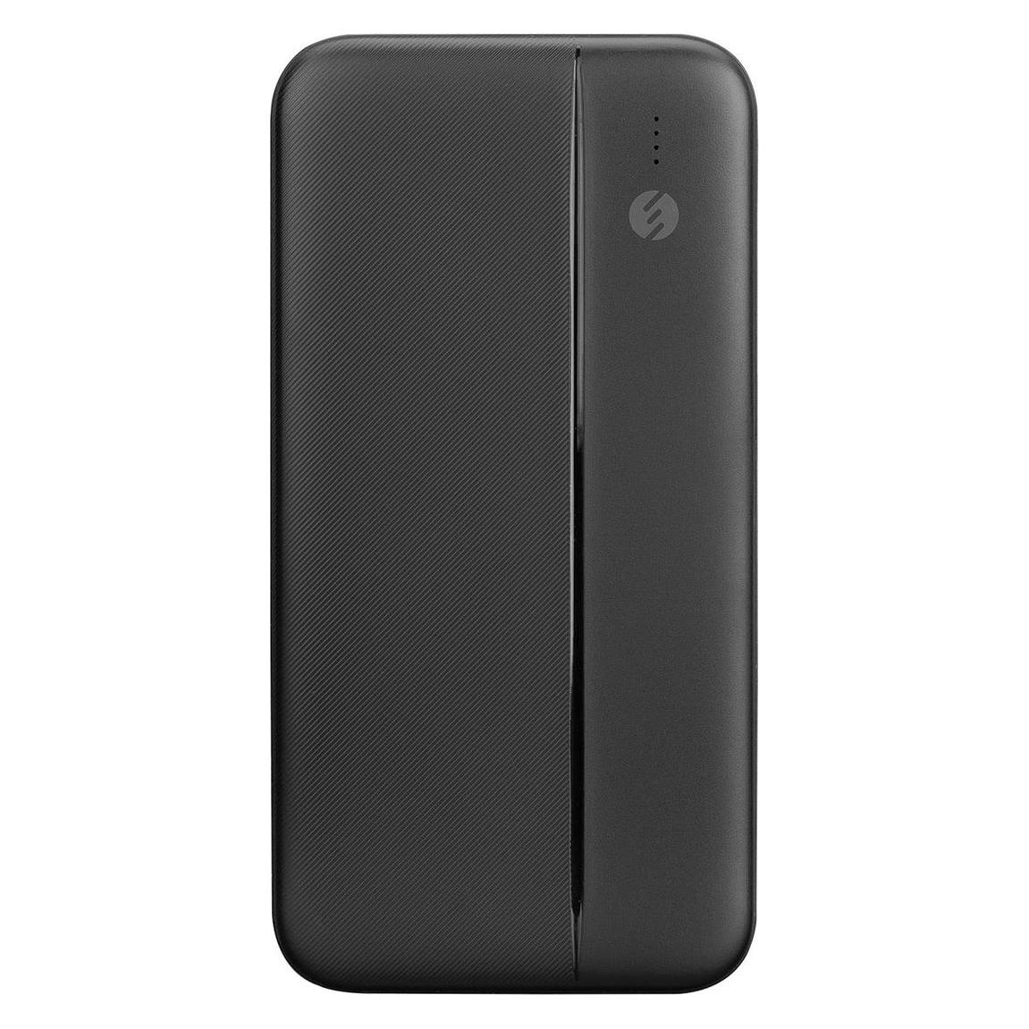 S-Link Powerbank - IP-G10N 10000mAh (2xUSB, Micro usb, Type-C, LED, fekete) (10000 mAh) (PERSSLI35660)