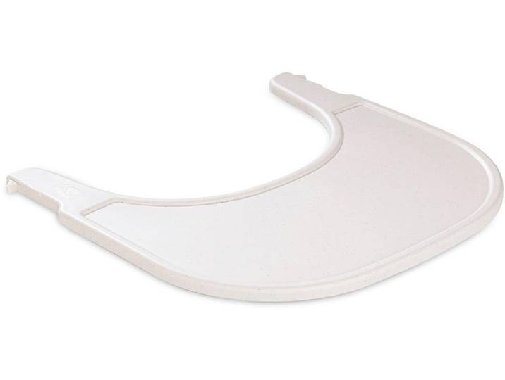 Hochstuhltablett HAUCK Alpha Click Tray, Speckle Beige , beige (speckle beige), B:44cm H:3,5cm T:46cm, Kunststoff, Tabletts, Hochstuhltablett, aus recyceltem Material