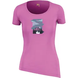 Karpos, Damen, Sportshirt, Direction W T-Shirt (L), Rosa, L