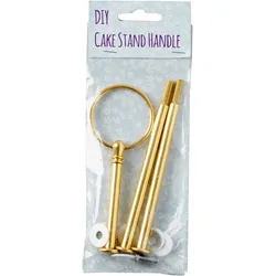 RICE DIY Kuchenetagere Montageset, 12 x 5cm, gold