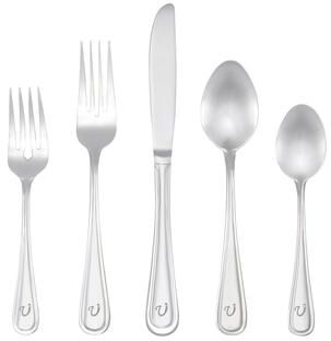 RiverRidge Home RiverRidge Marina Stainless Steel 46-piece Monogrammed Flatware Set