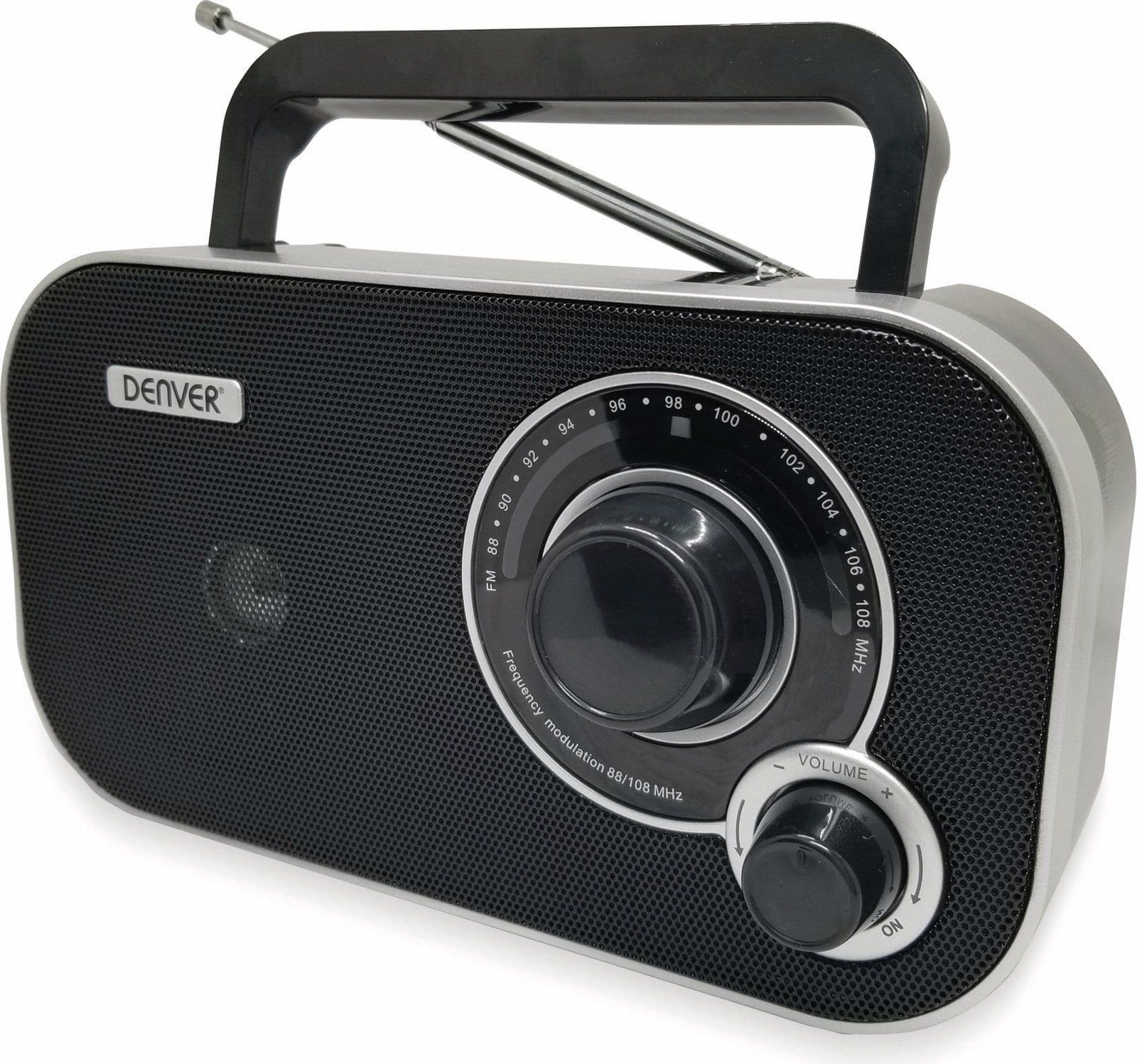Denver Electronics TR-51 Transistorradio met AM/FM-tuner, zwart