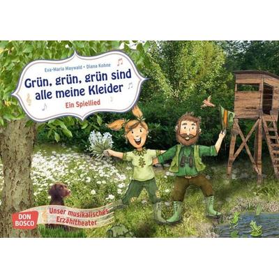 Grün, grün, grün sind alle meine Kleider. Kamishibai Bildkartenset. - , Zubehör