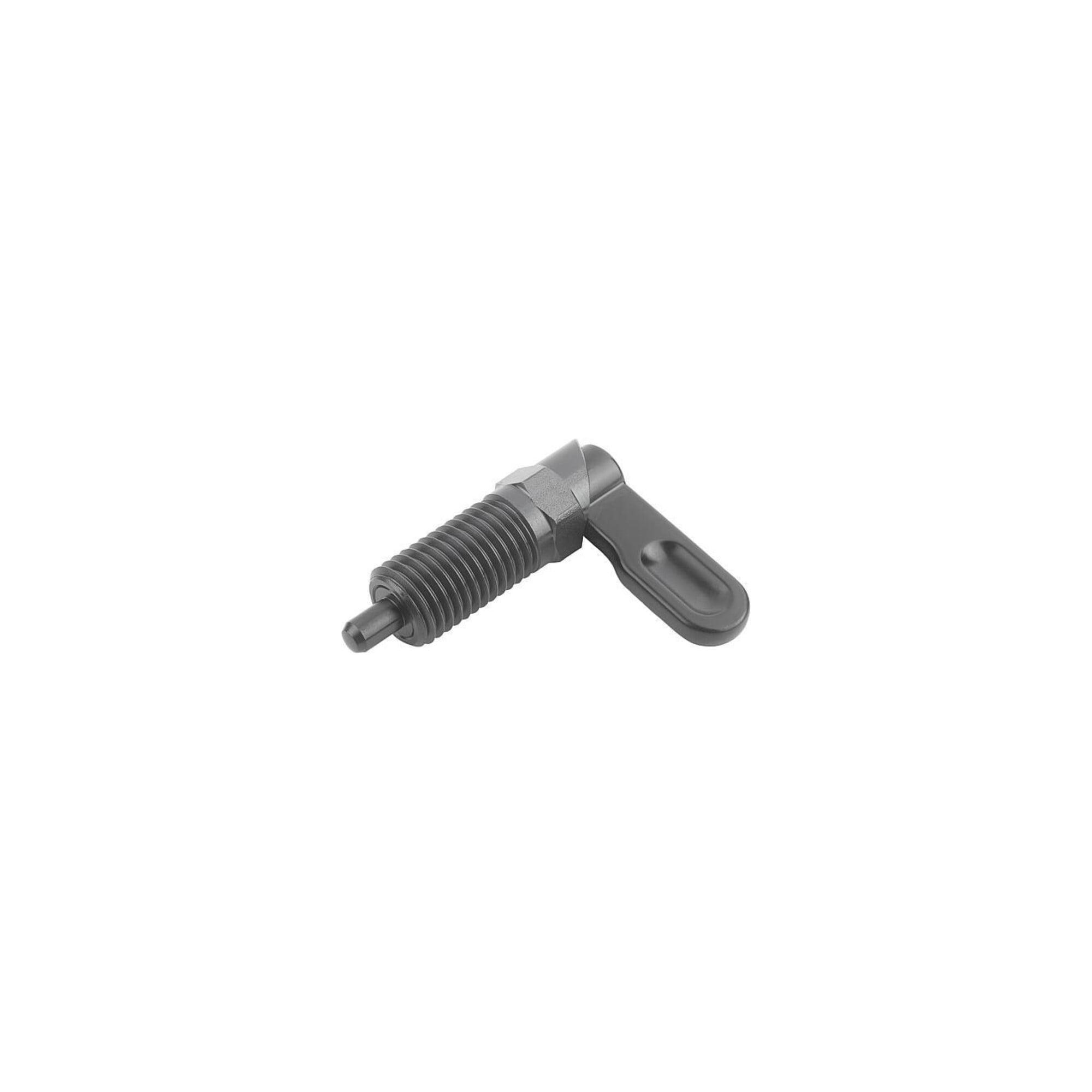 KIPP Sperrriegel M20x1,5 Ø12 links Griff pulverbeschichtet (K1284.10612201)