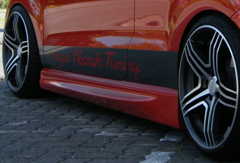 INGO NOAK N-Race Juego De Taloneras Laterales De Abs Renault Megane 2 Cabrio Cc