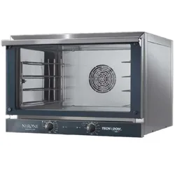 Umluftofen Tecnodom FEM04NEPSV-PLUS - 4 Backbleche GN1/1 oder 60x40 cm - Elektromechanisch - Schwenktür
