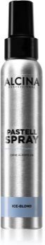 Alcina Pastell Spray spray tonificante para cabelo com efeito instantâneo tom Ice-Blond 100 ml. Pastell Spray