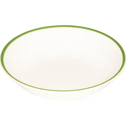 Lido Rim tiefer Teller 22 cm, grün