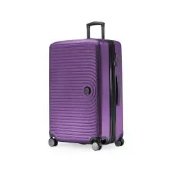MITTE - Großer Koffer Hartschale Aubergine matt, TSA, 77 cm, 130 Liter