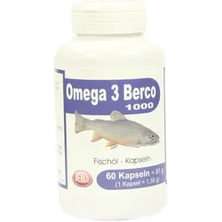 Omega 3 Berco 1000mg 60 ST