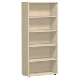 Geramöbel Aktenregal »New York« breit 5 OH braun, 80x181x40 cm