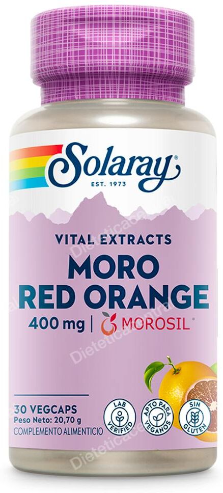 Solaray moro red orange 400 mmg 30 vcaps