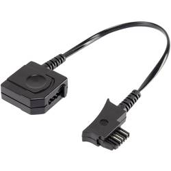 Basetech Telefon (analog) Adapter [1x TSS-Stecker - 1x TAE-N/F-Buchse] 10.00 cm Schwarz 1360224
