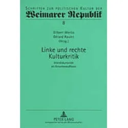 Linke und rechte Kulturkritik, Fachbücher