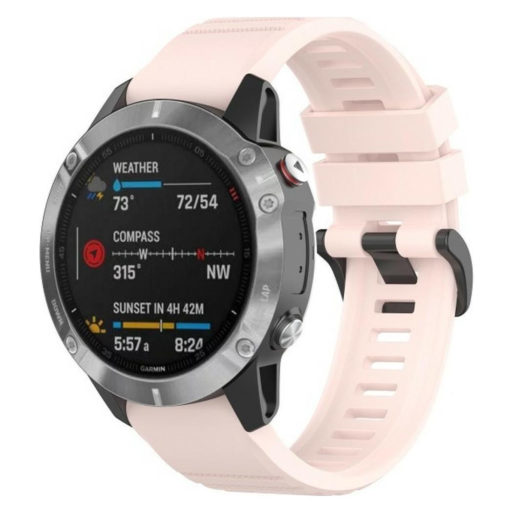 Beline Strap Watch for Garmin Fenix E/Fenix 8/Fenix 7 Pro/MARQ Gen2/Epix Pro Gen2 pink (Silicon) (Beli04224)