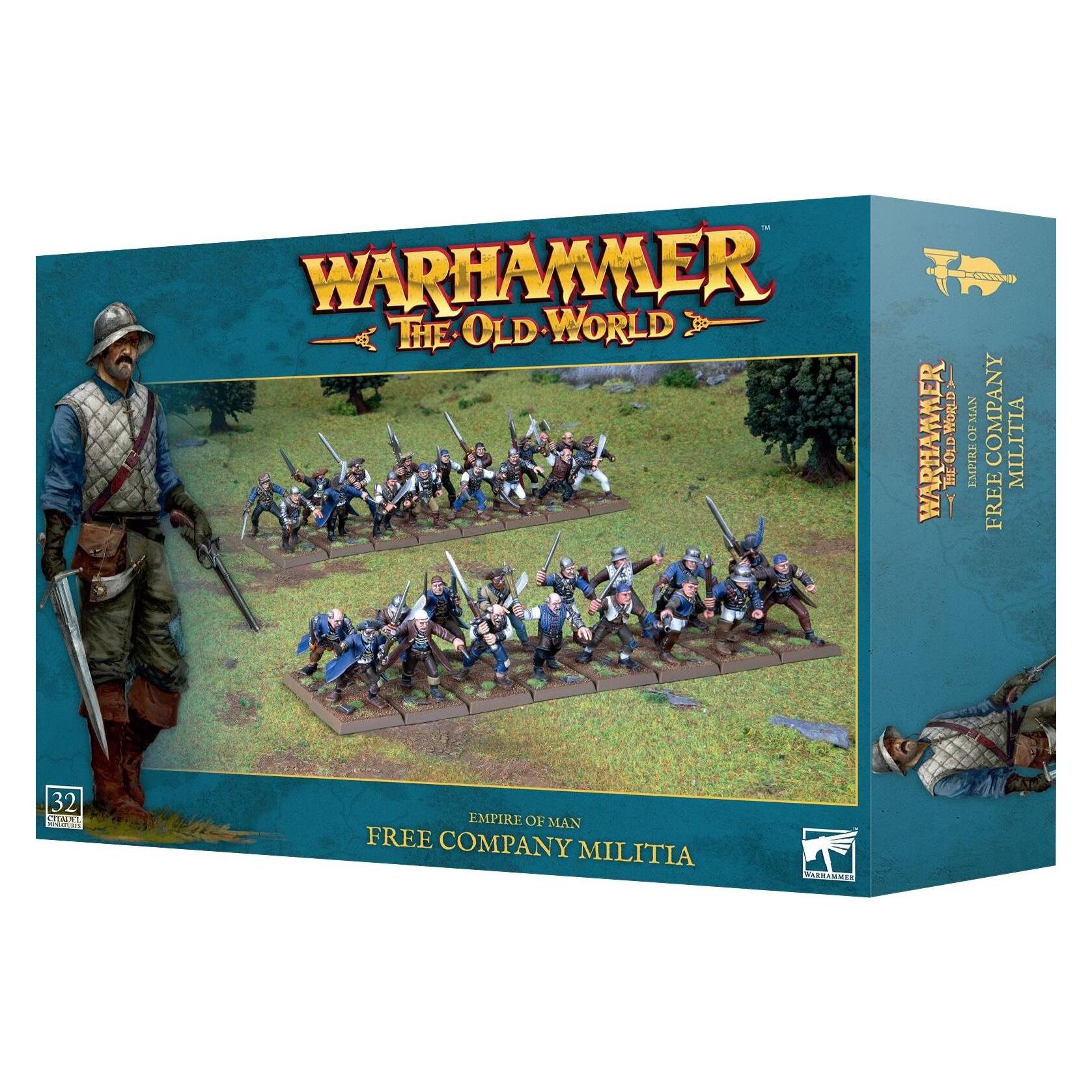 Games Workshop Warhammer ToW - Empire de L'Homme : Milice des Franches Compagnies (Kunststoff) (06-104)